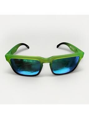 Spy + Optics Sunglasses Clear Green Black Lense UV400 Mens Womens Hot